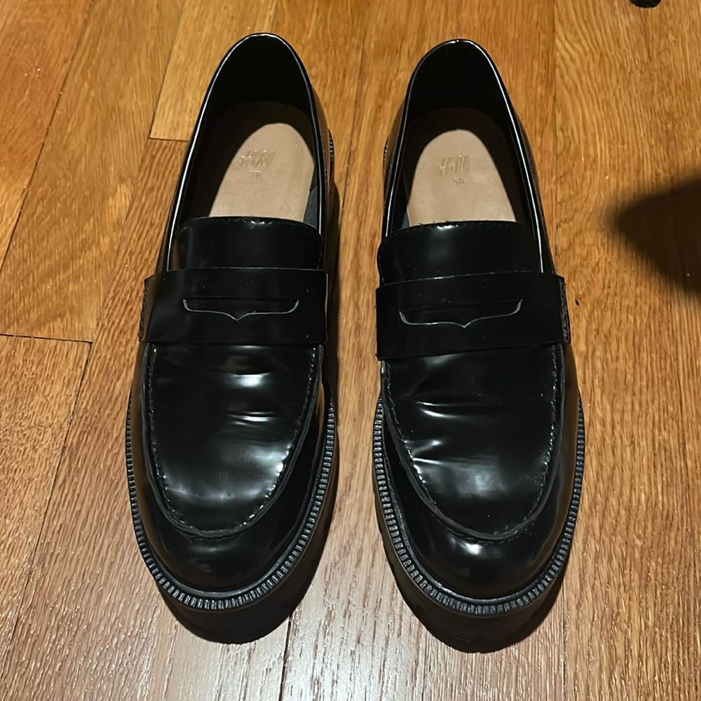 H&M lug sole loafer - 38
